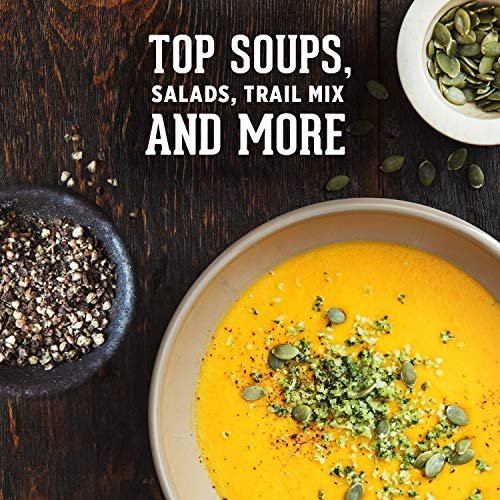 DAVID Sea Salt Pumpkin Pepitas Seeds, Keto Friendly, 5 oz Reseal...