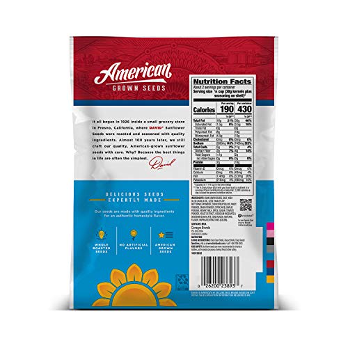 David Roasted And Salted Buffalo Style Ranch Jumbo Sunflower See