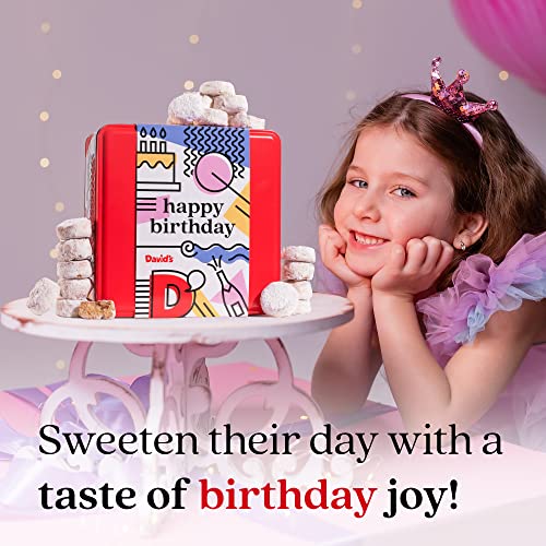 David’s Cookies Happy Birthday Gift for Everyone – 1Lb Butter Pe...