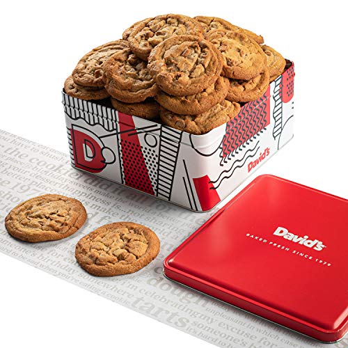 Davids Cookies - 24 Fresh Baked Peanut Butter Cookie Gourmet Gi