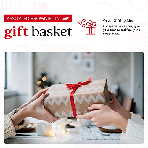 David’S Cookies Assorted Brownies &Amp; Crumb Cake Tin – Delicious,