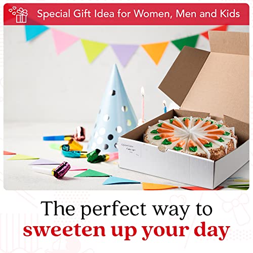 Davids Cookies Layered Carrot Cake 10 - Pre-sliced 14 pcs. Fre...