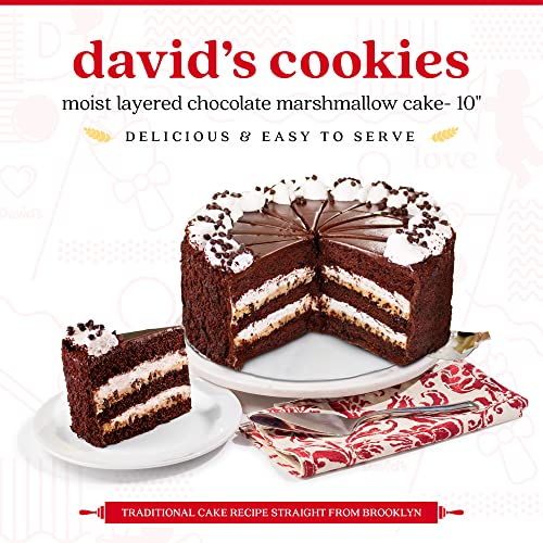 Davids Cookies Marshmallow Cake - 10 - Birthday Cake For Deliv...