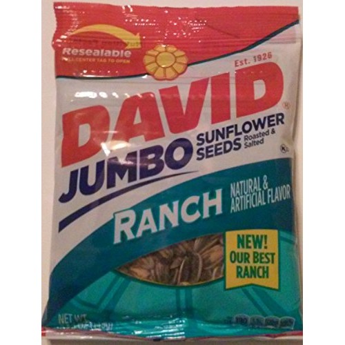 David Jumbo Sunflower Seeds, 5.25 Oz, Variety Bundle Pack Pack
