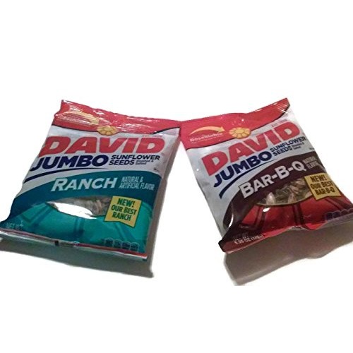 David Jumbo Sunflower Seeds, 5.25 Oz, Variety Bundle Pack Pack