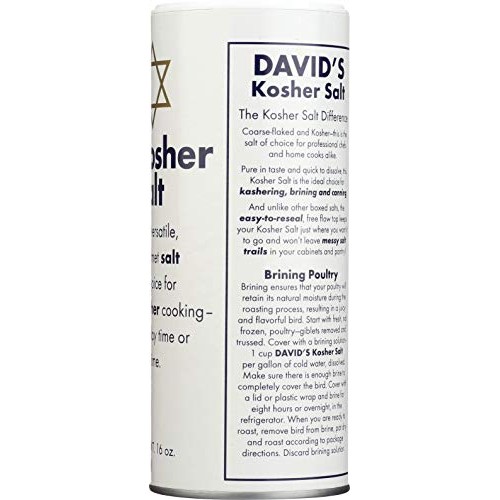 Davids Salt Kosher, 16 Oz