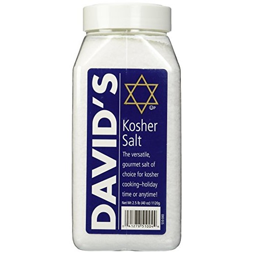 Davids Kosher Salt 2.5 Pounds 40 Ounces