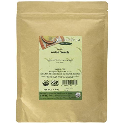 Davidsons Tea Bulk, Anise Seed, 16-Ounce Bag