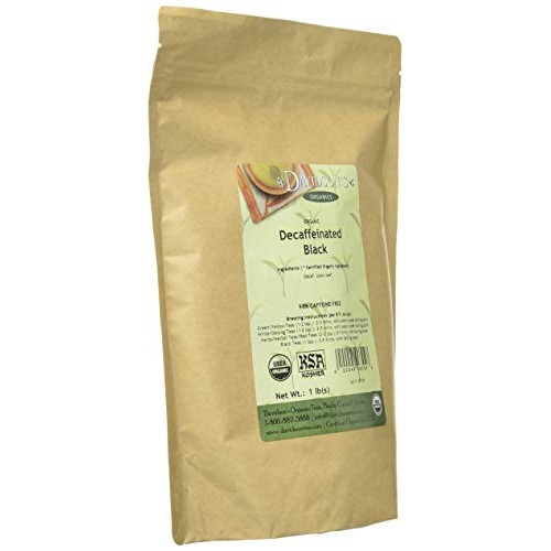 Davidsons Tea Bulk, Decaf Black, 16-Ounce Bag