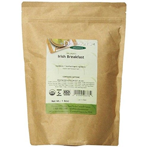 Davidsons Tea Bulk, Irish Breakfast, 16 Ounce