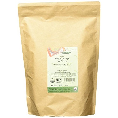 Davidsons Tea Bulk, White Orange With Clove, 16-Ounce Bag