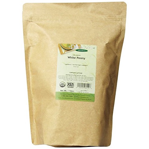 Davidsons Tea Bulk, White Peony, 16-Ounce Bag