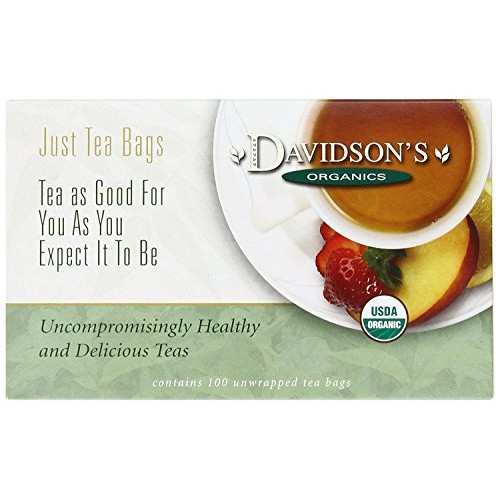 Davidsons Tea Hibiscus Flower, 100-Count Tea Bags