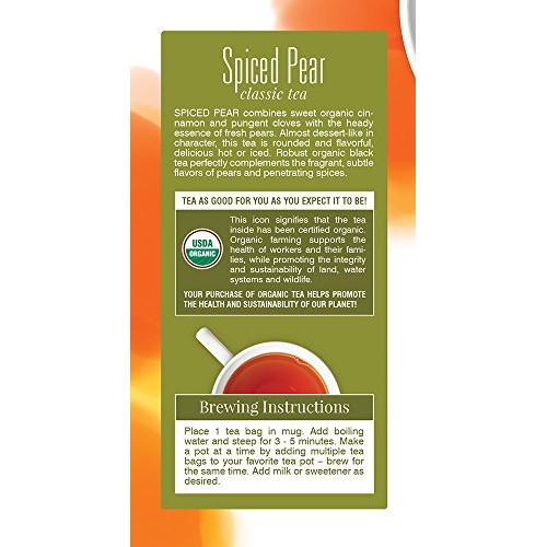 Davidsons Tea Spiced Pear, 25 Count Tea Bag