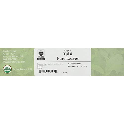 Davidsons Tea Tulsi Pure Leaves, 100-Count Tea Bags