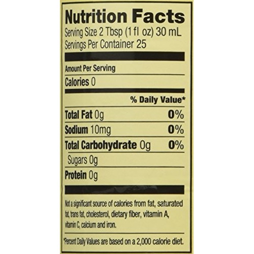 Da Vinci Sugar Free Original Vanilla Syrup, 750 Ml