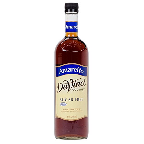 Davinci Gourmet Coffee Syrup, Sugar-Free Amaretto, 25.4 Ounce