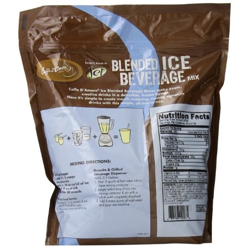 Davinci Blended Ice Beverage, Vanilla Bean, 3 Pound Bag