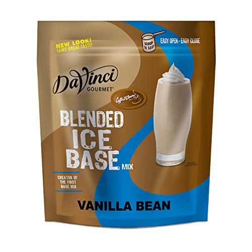 Davinci Blended Ice Beverage, Vanilla Bean, 3 Pound Bag