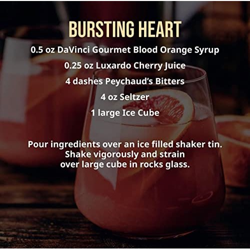 DaVinci Gourmet Blood Orange Syrup, 25.4 Fluid Ounce Pack of 1