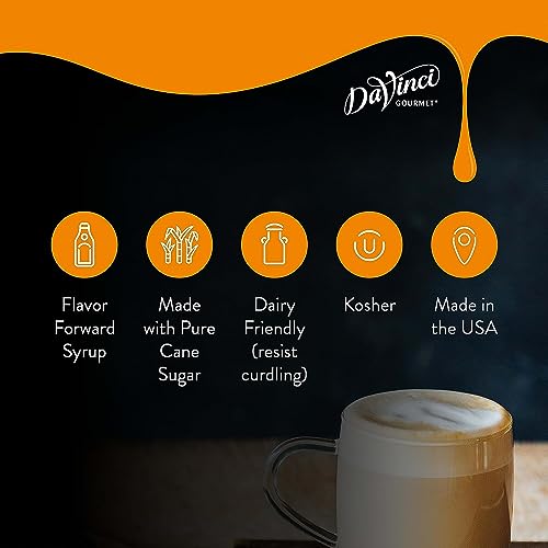 DaVinci Gourmet Classic Caramel Syrup, 25.4 Fluid Ounce Pack of 1