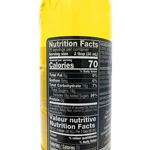 Davinci Gourmet Classic Egg Nog Syrup, 750 Ml Plastic Bottle