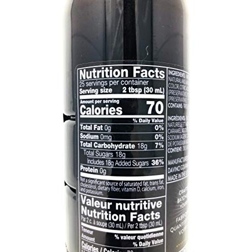 Davinci Gourmet Classic German Chocolate Cake Syrup, 750 Ml Plas