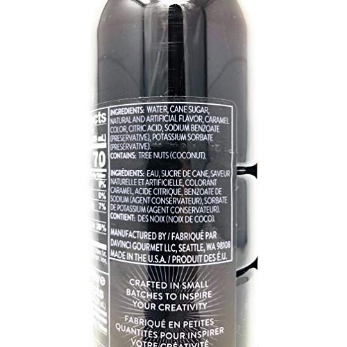 Davinci Gourmet Classic German Chocolate Cake Syrup, 750 Ml Plas