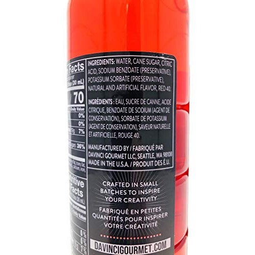 Davinci Gourmet Classic Watermelon Syrup, 750 Ml Plastic Bottle