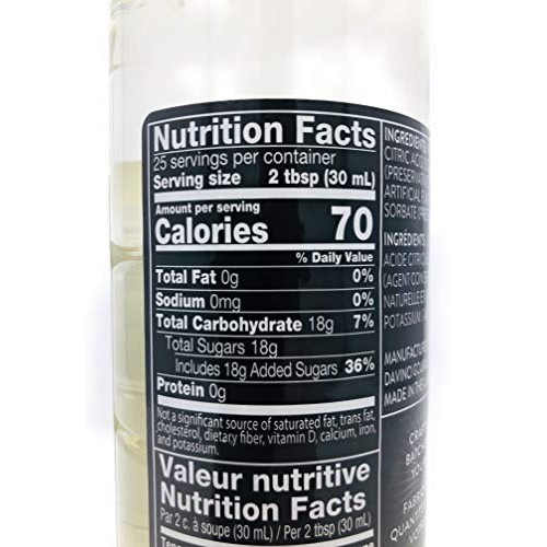 Davinci Gourmet Classic White Chocolate Syrup, 750 Ml Plastic Bo