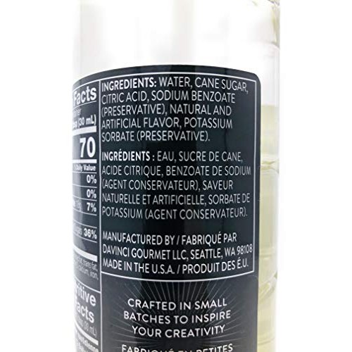 Davinci Gourmet Classic White Chocolate Syrup, 750 Ml Plastic Bo