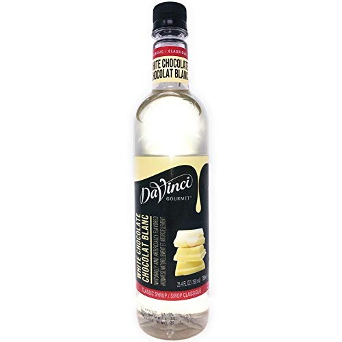 Davinci Gourmet Classic White Chocolate Syrup, 750 Ml Plastic Bo