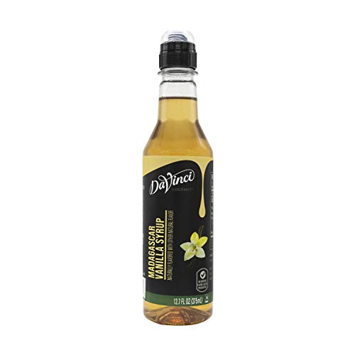 Davinci Gourmet Single Origin Syrup, Madagascar Vanilla, 375Ml/1