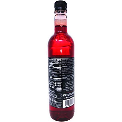 Davinci Gourmet Sugar Free Cherry Syrup, 750 Ml Plastic Bottle