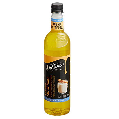 Davinci Gourmet Sugar-Free Egg Nog Syrup 750 Ml Plastic Bottle