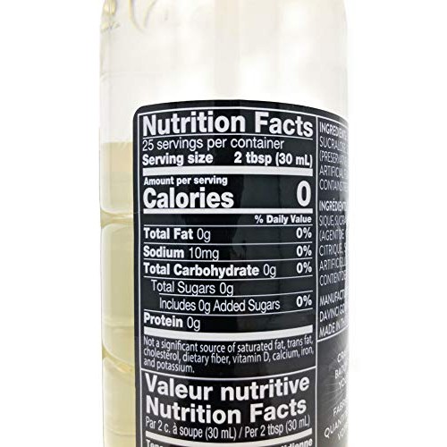 Davinci Gourmet Sugar Free Macadamia Nut Syrup, 750 Ml Plastic B