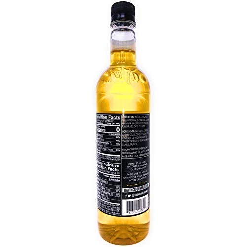 Davinci Gourmet Sugar Free Pineapple Syrup, 750 Ml Plastic Bottle