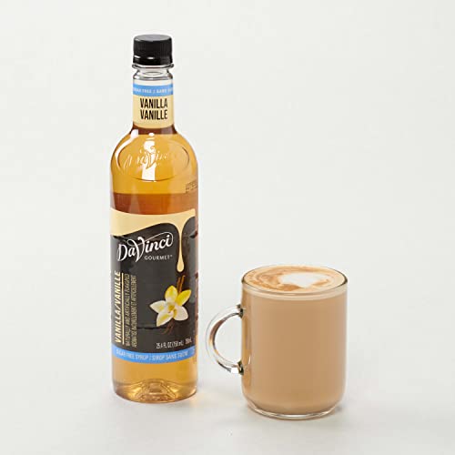 DaVinci Gourmet Sugar-Free Vanilla Syrup, 25.4 Fluid Ounce Pack...