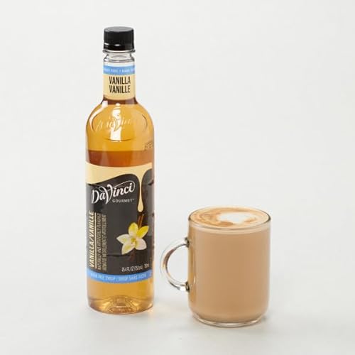 DaVinci Gourmet Sugar-Free Vanilla Syrup, 25.4 Fluid Ounce Pack...
