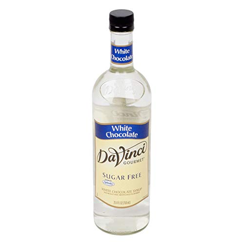 Davinci Gourmet Sugar Free White Chocolate Syrup, 750 Ml Plastic