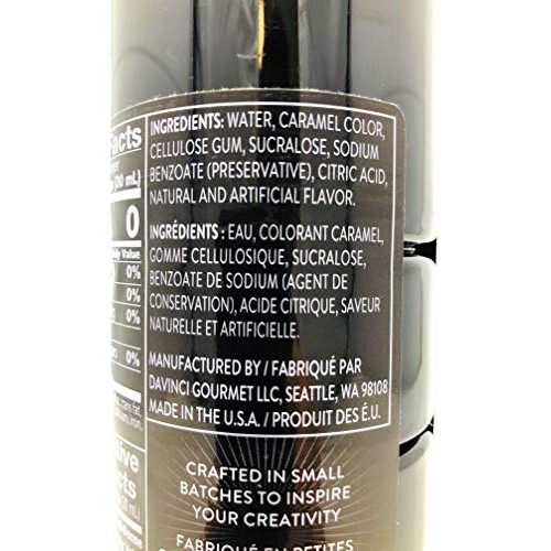 Davinci Sugar Free Chocolate Syrup 750Ml Plastic Single Bottle