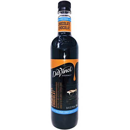 Davinci Sugar Free Chocolate Syrup 750Ml Plastic Single Bottle