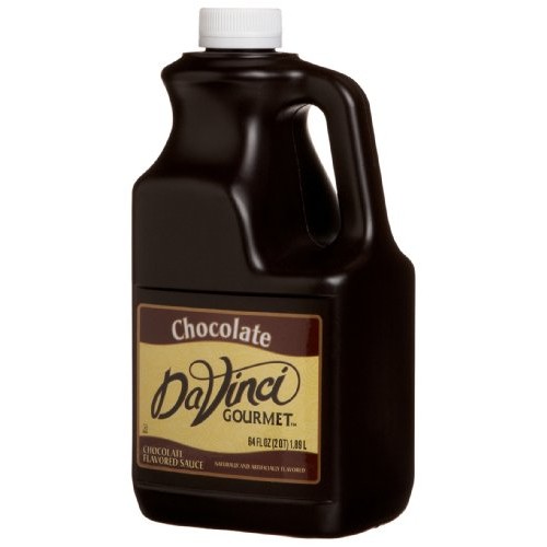Davinci Gourmet Sauce, Chocolate, 64-Ounce Jugs Pack Of 6