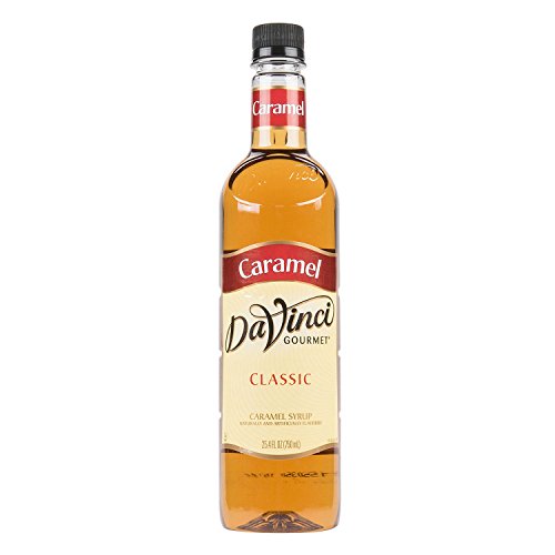 Davinci Gourmet Classic Syrup, Caramel, 25.4-Ounce Bottles Pack