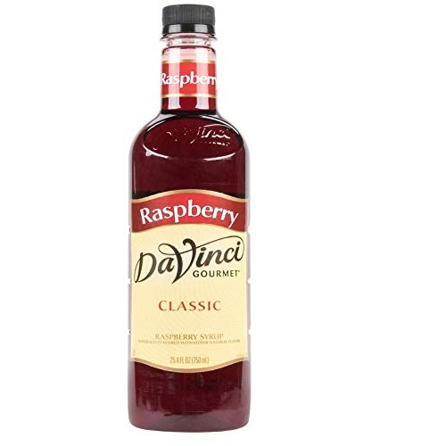 Davinci Gourmet Classic Syrup, Raspberry, 25.4-Ounce Bottles Pa