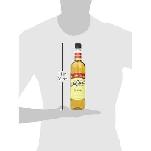 Davinci Gourmet Classic Syrup, French Vanilla, 25.4 Ounce Pack