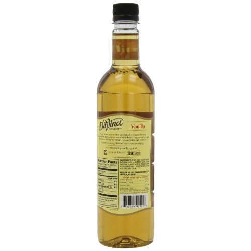 Davinci Gourmet Classic Syrup, Vanilla, 25.4 Ounce Pack Of 3