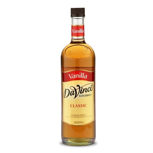 Davinci Gourmet Classic Syrup, Vanilla, 25.4 Ounce Pack Of 3