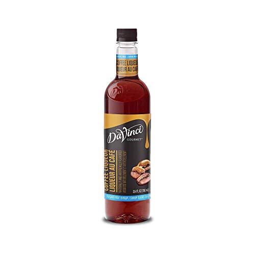 Davinci Gourmet Sugar Free Syrup, Coffee Liqueur, 25.4 Ounce Pa