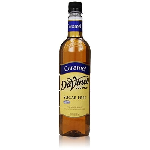 Davinci Gourmet Sugar-Free Syrup, Caramel, 25.4 Ounce Bottle